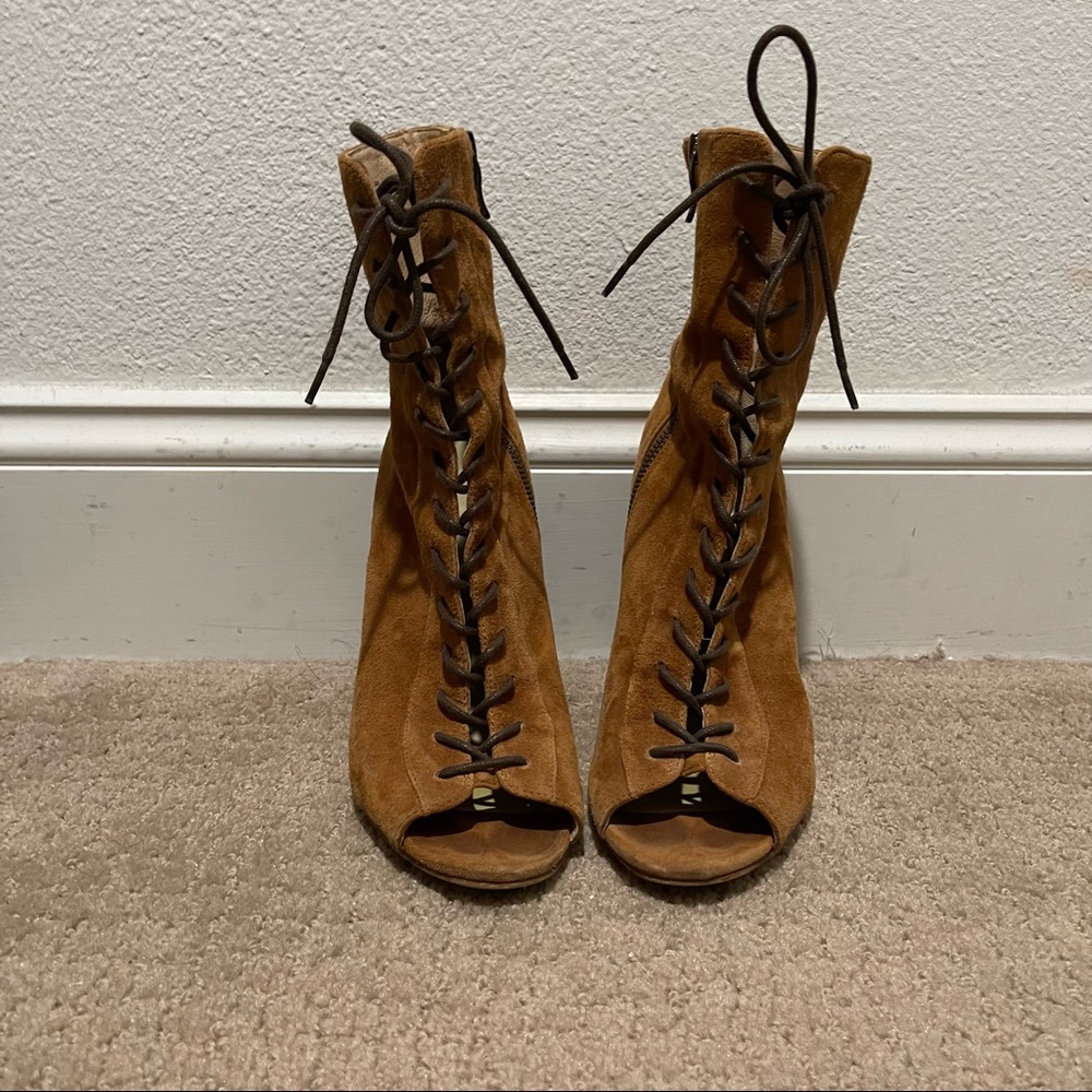 Kristin Cavallari x Chinese Laundry lace up booties